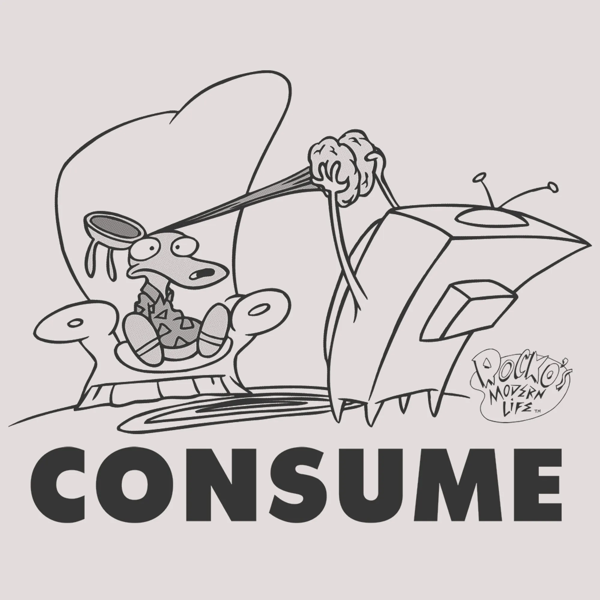 Nickelodeon - Rocko's Modern Life Consume Tee