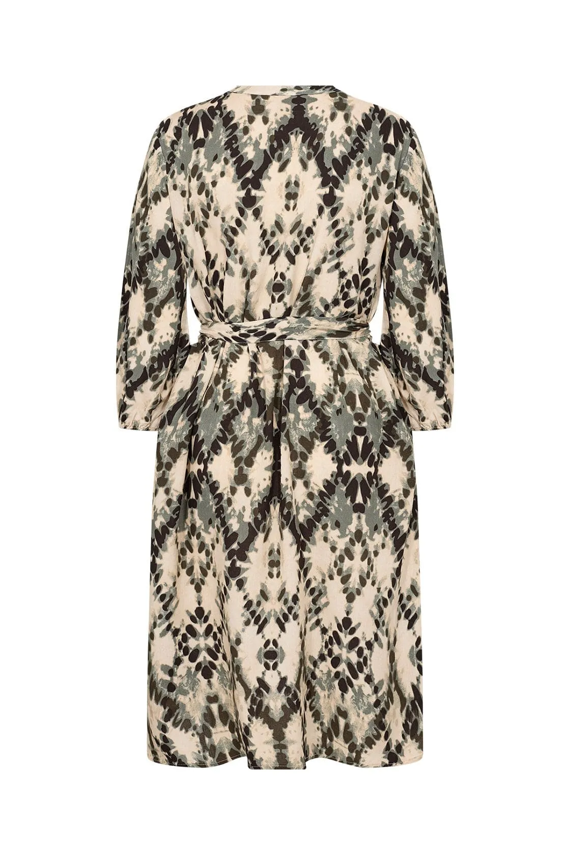 Pontida Abstract Print Dress - Misty Combi