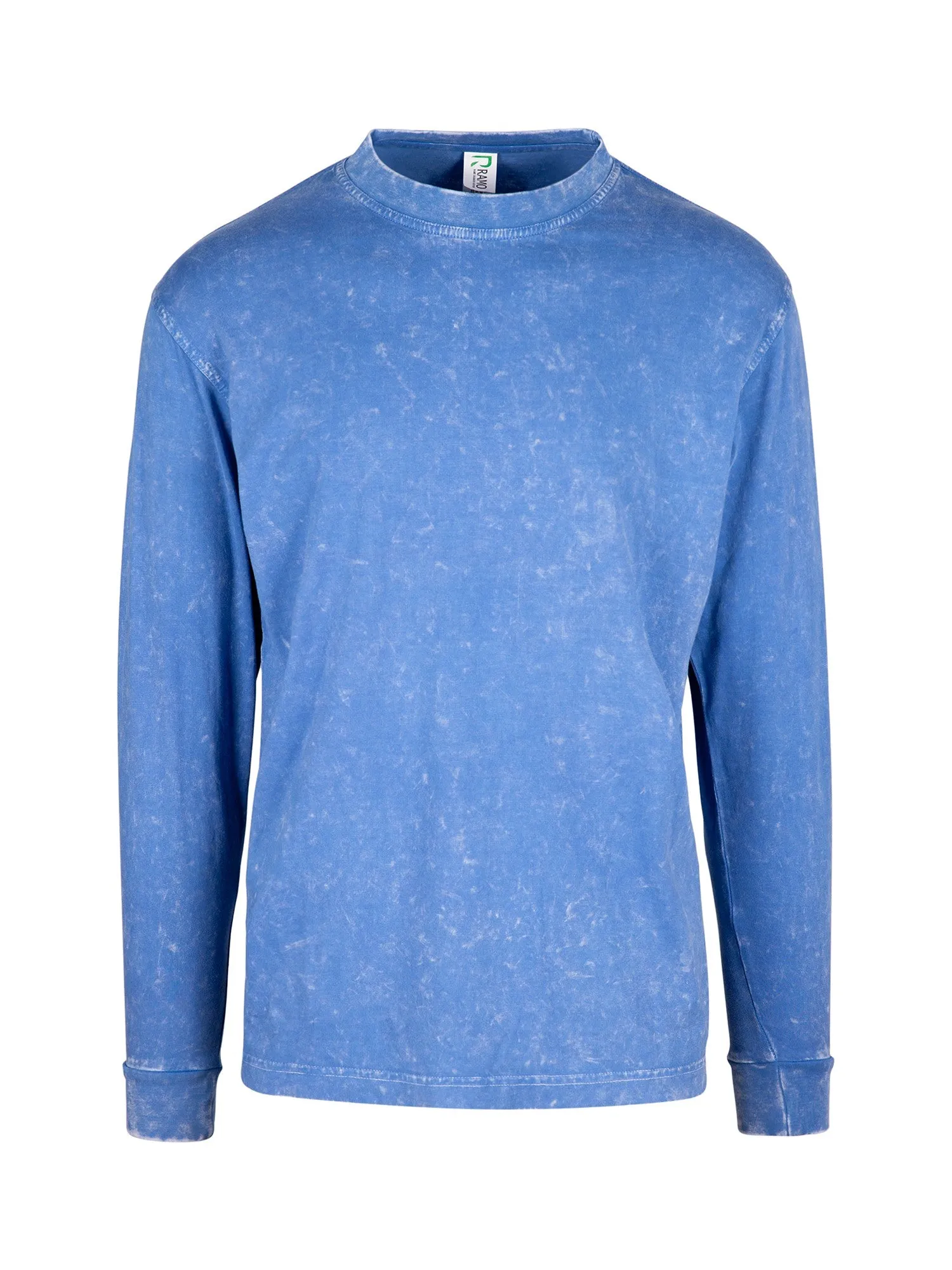 Ramo Mens' Stone Wash Long Sleeve Tee (T227LS)