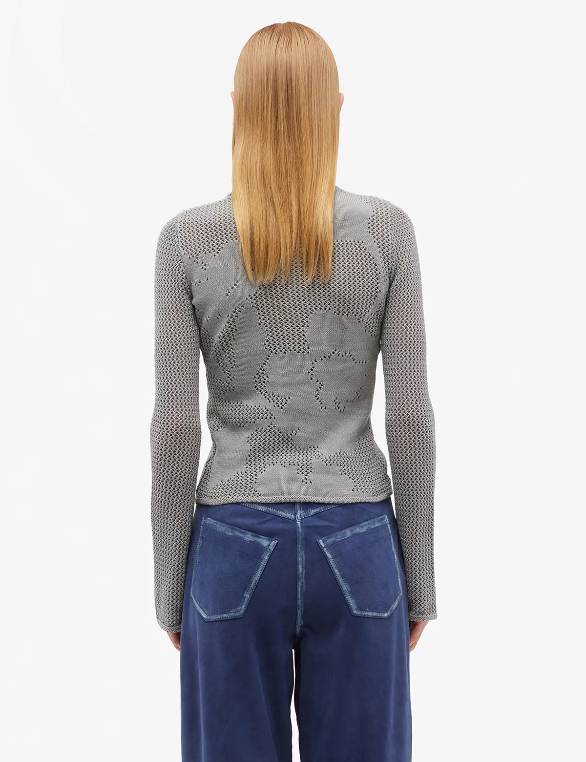 REMAIN Birger Christensen - Knit Lace Long Top