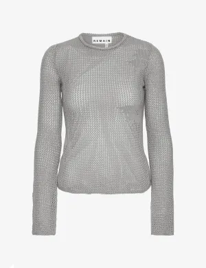 REMAIN Birger Christensen - Knit Lace Long Top