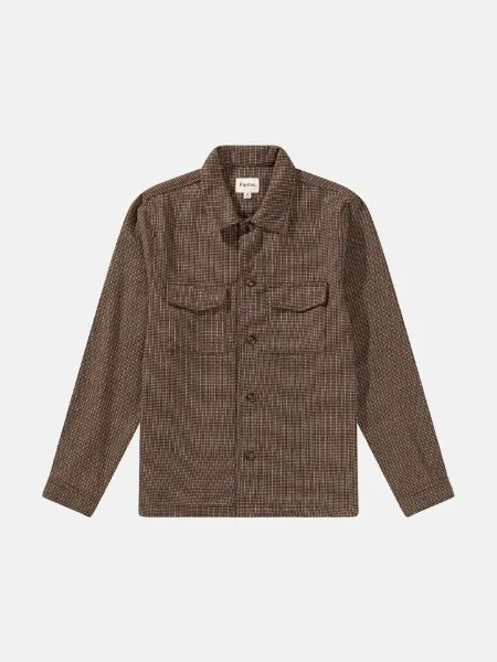 RHYTHM MEN'S FLECK OVERSHIRT