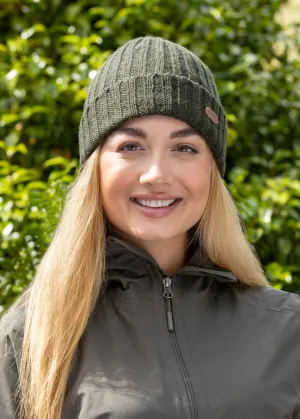 Rib Pullon Hat Turnup | Green