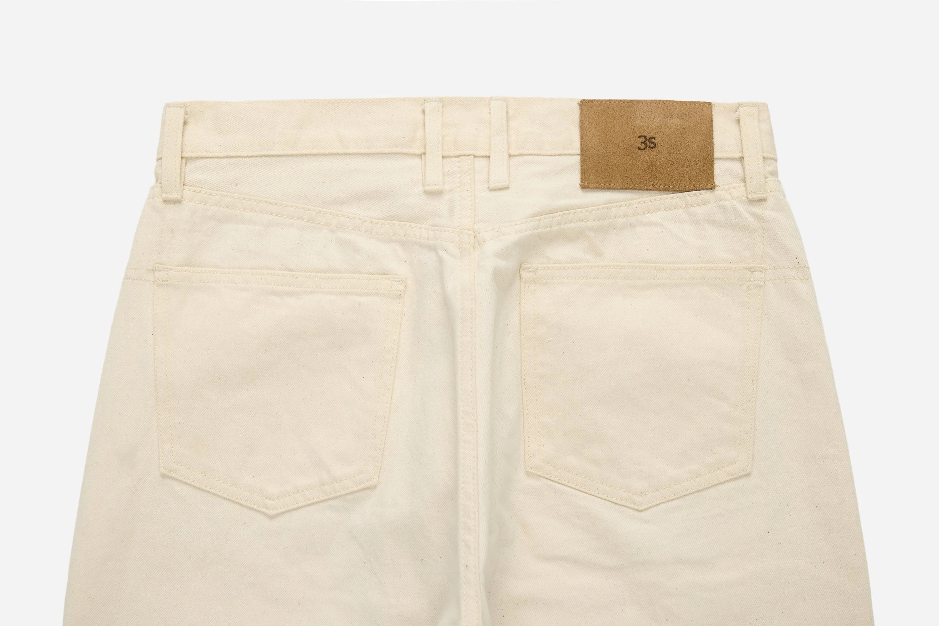 RS-33x ~ Relaxed Straight - Natural Selvedge Denim