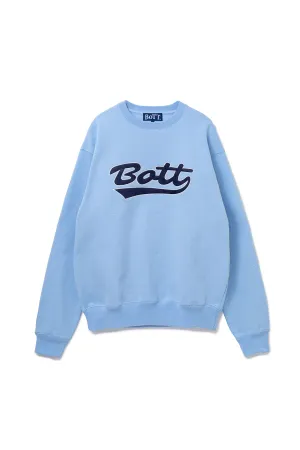 SCRIPT LOGO CREWNECK LIGHT BLUE