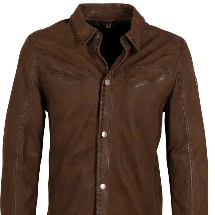 Sedro Leather Jacket (Brown)
