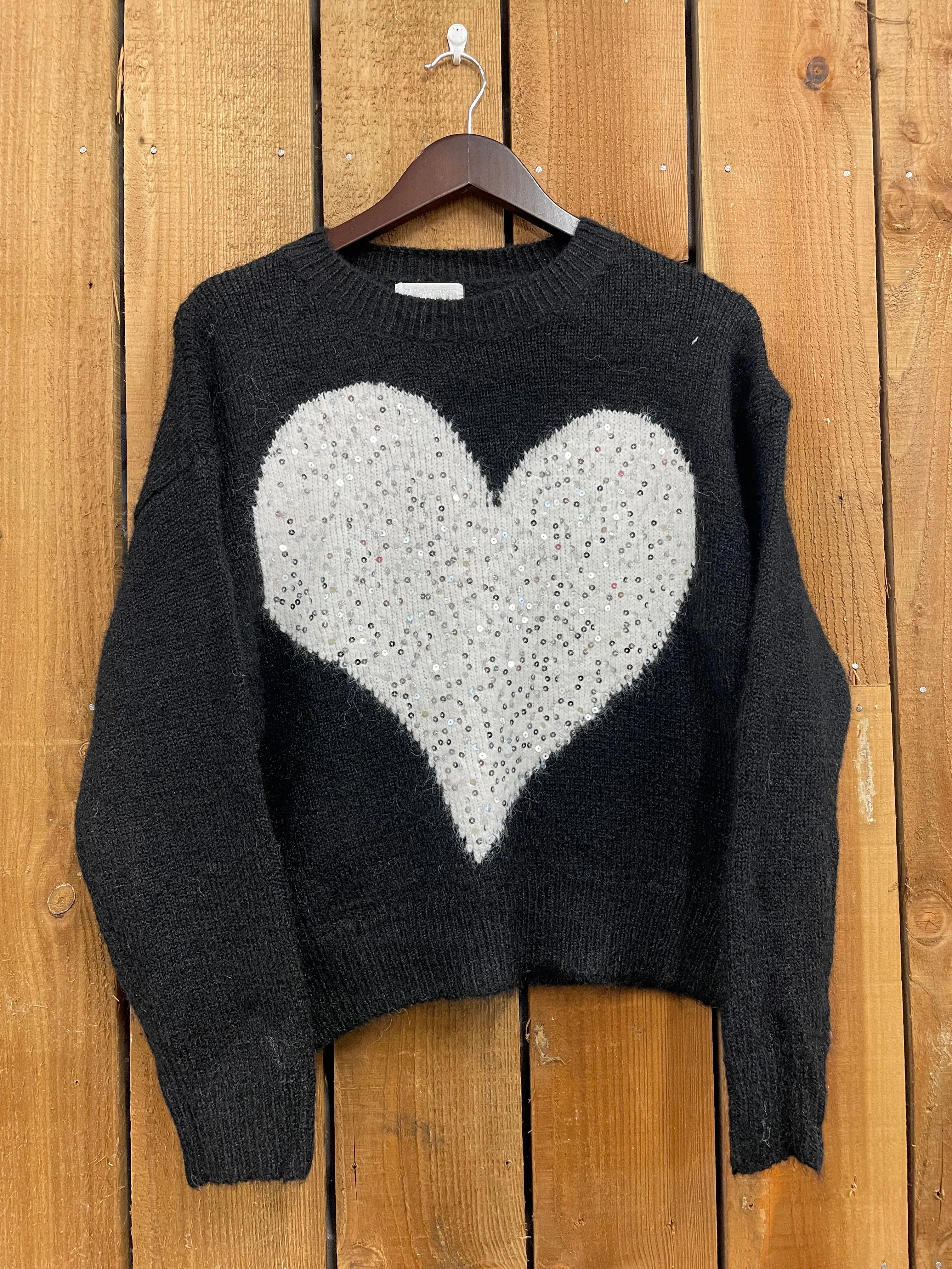 Smitten Knit Black/Ecru