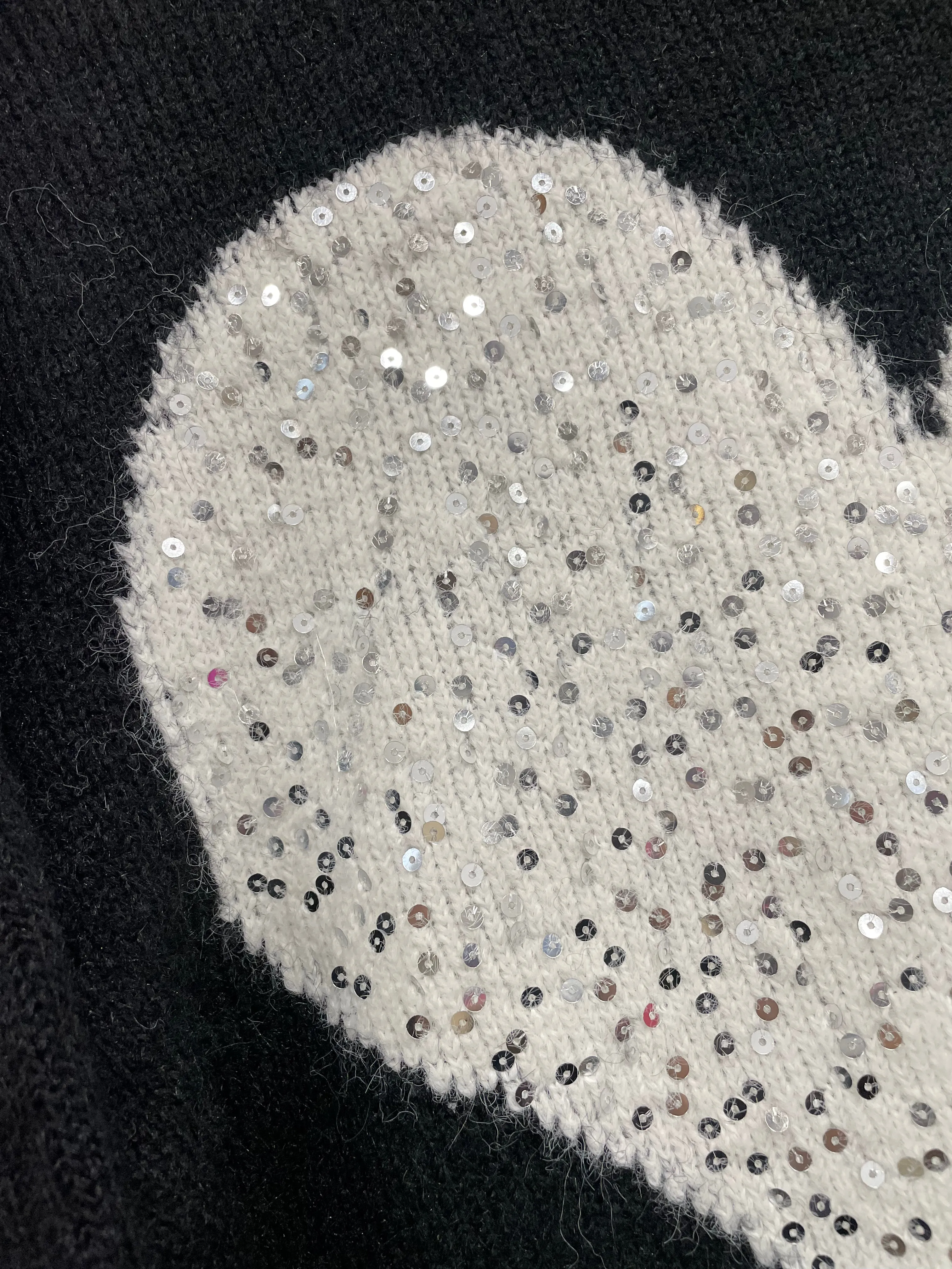 Smitten Knit Black/Ecru