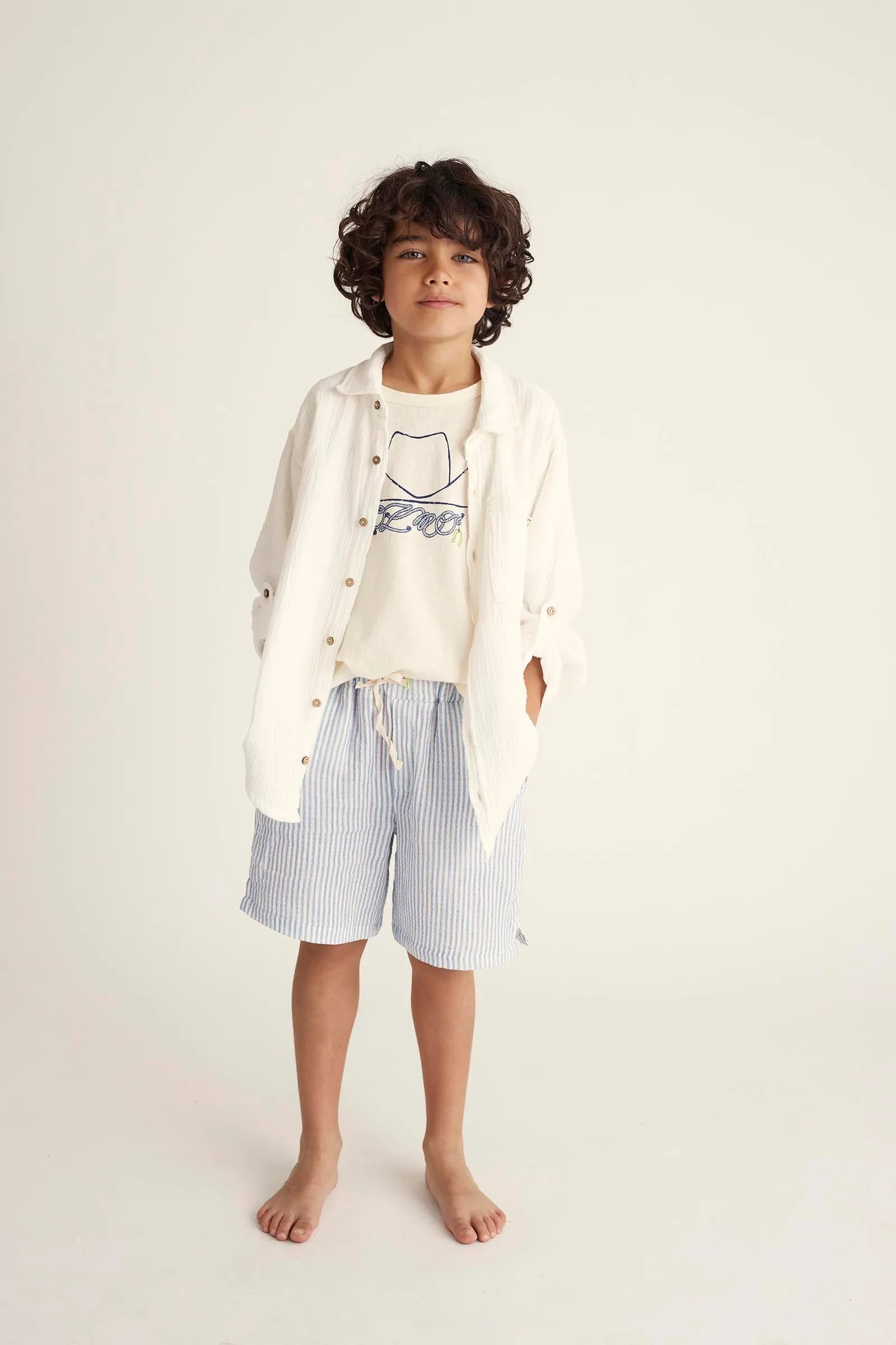 SOFT GAUZE SHIRT - PETER