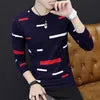 spring Autumn Winter Mens Sweaters Fashion Warm Sports Knitted Turtleneck Sweatshirt Mens Slim Fit Business Pullovers Clothing