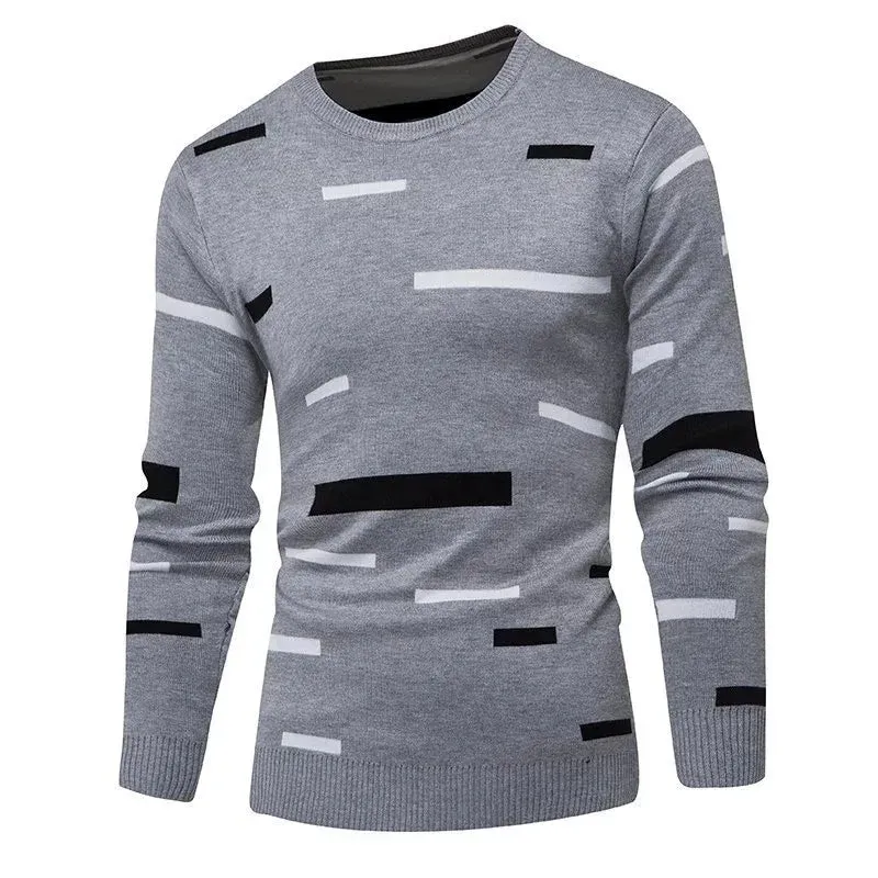 spring Autumn Winter Mens Sweaters Fashion Warm Sports Knitted Turtleneck Sweatshirt Mens Slim Fit Business Pullovers Clothing