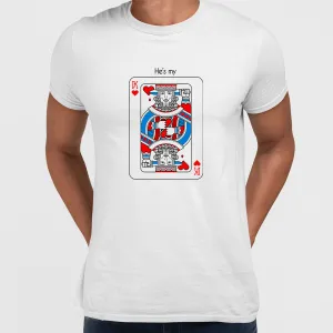 The King Playing Cards Valentine Tees edition