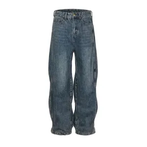 Wide Legs Baggy Wave Jean