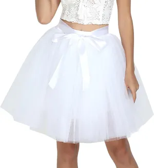 Women's A-Line High Waisted Midi Skirt Skirts for Women Trendy Lady's Princess Tutu Skirt Tulle Midi Knee Length