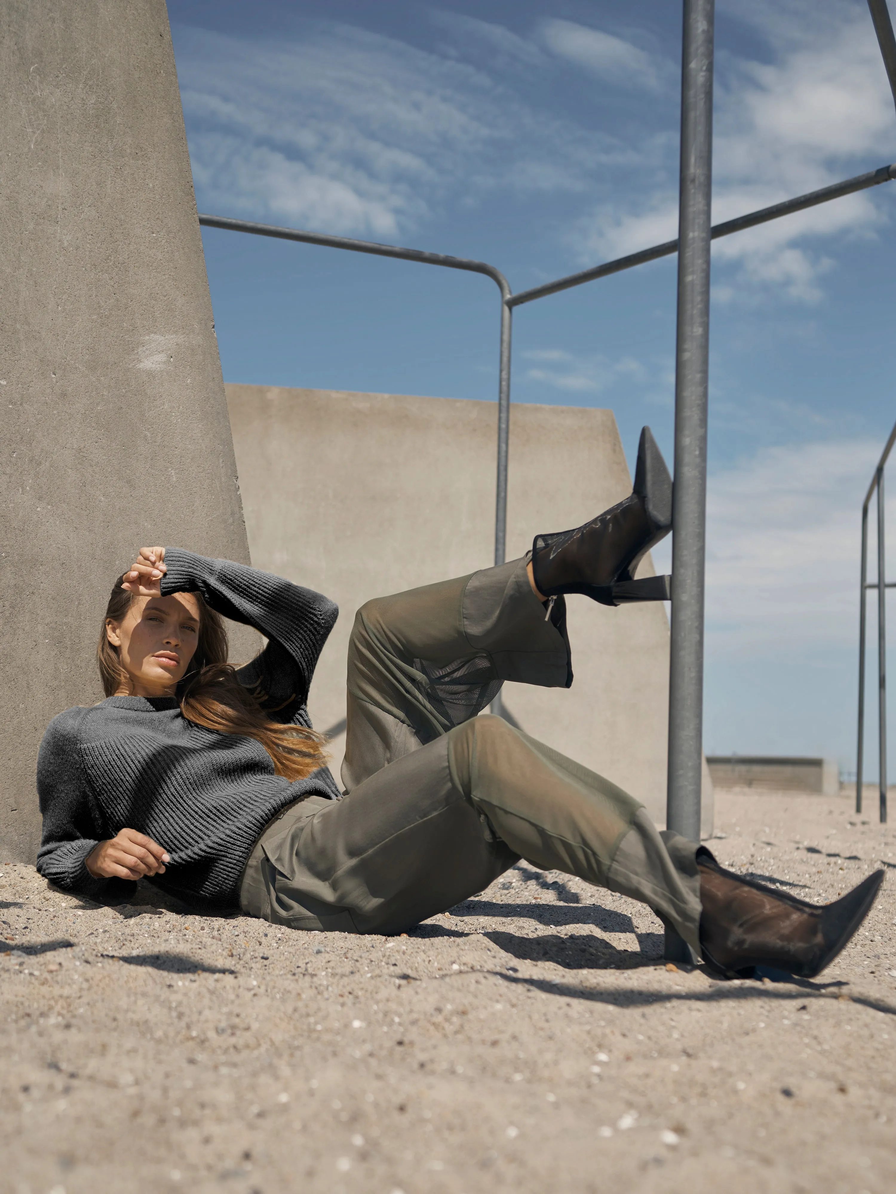 YRJA trousers - Olive