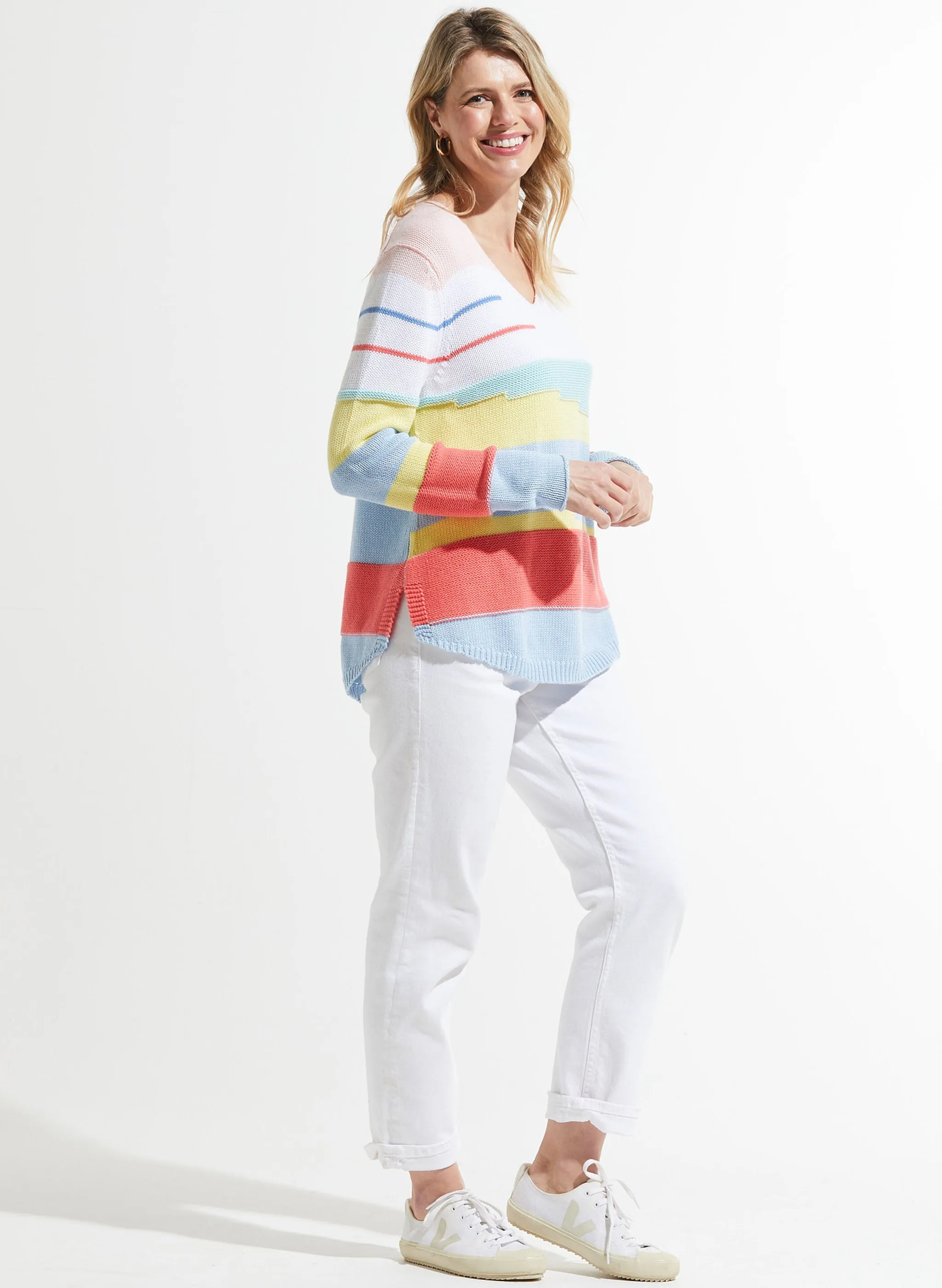 Zaket & Plover - Chunky Cotton V - Sky
