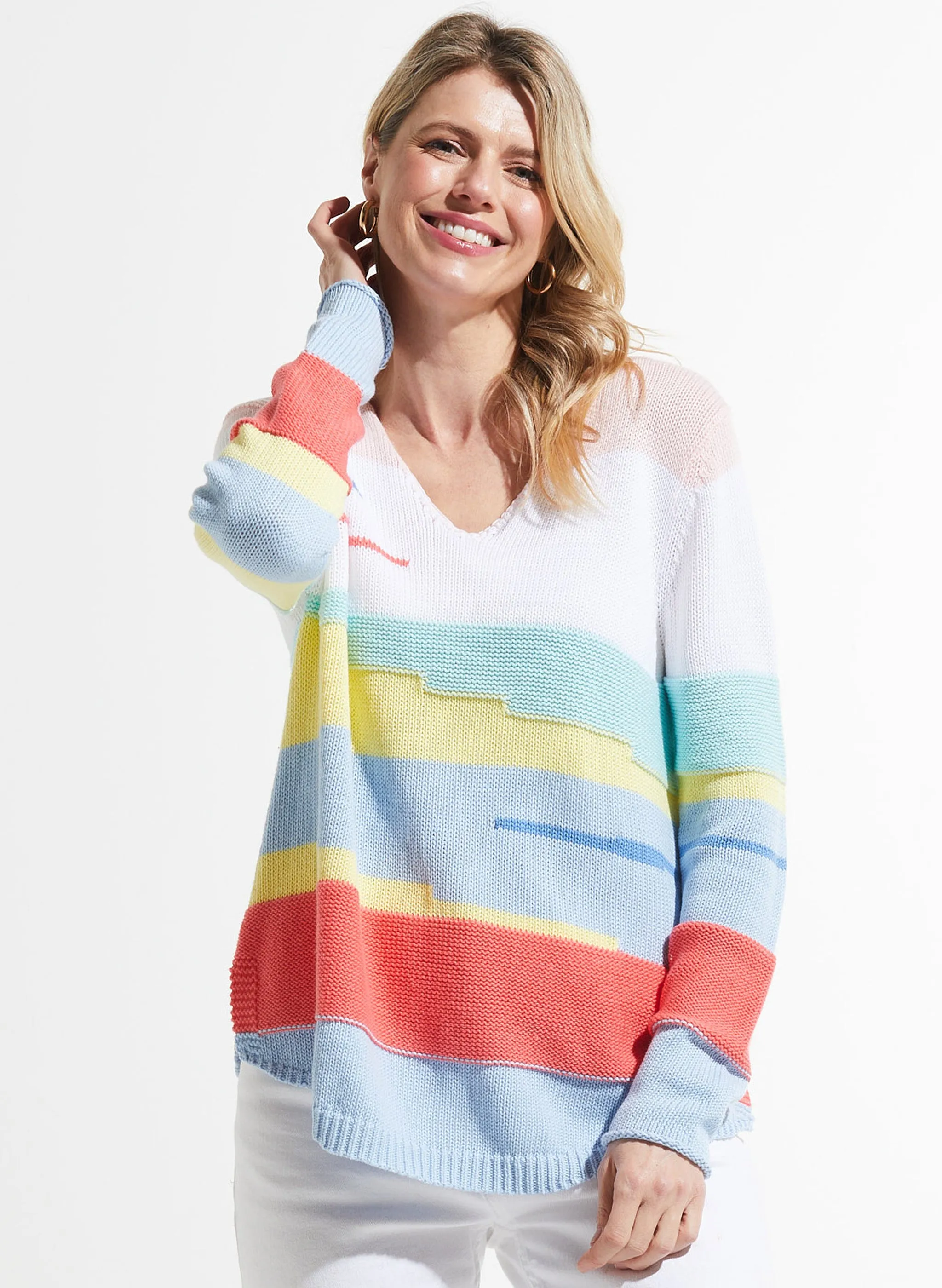 Zaket & Plover - Chunky Cotton V - Sky