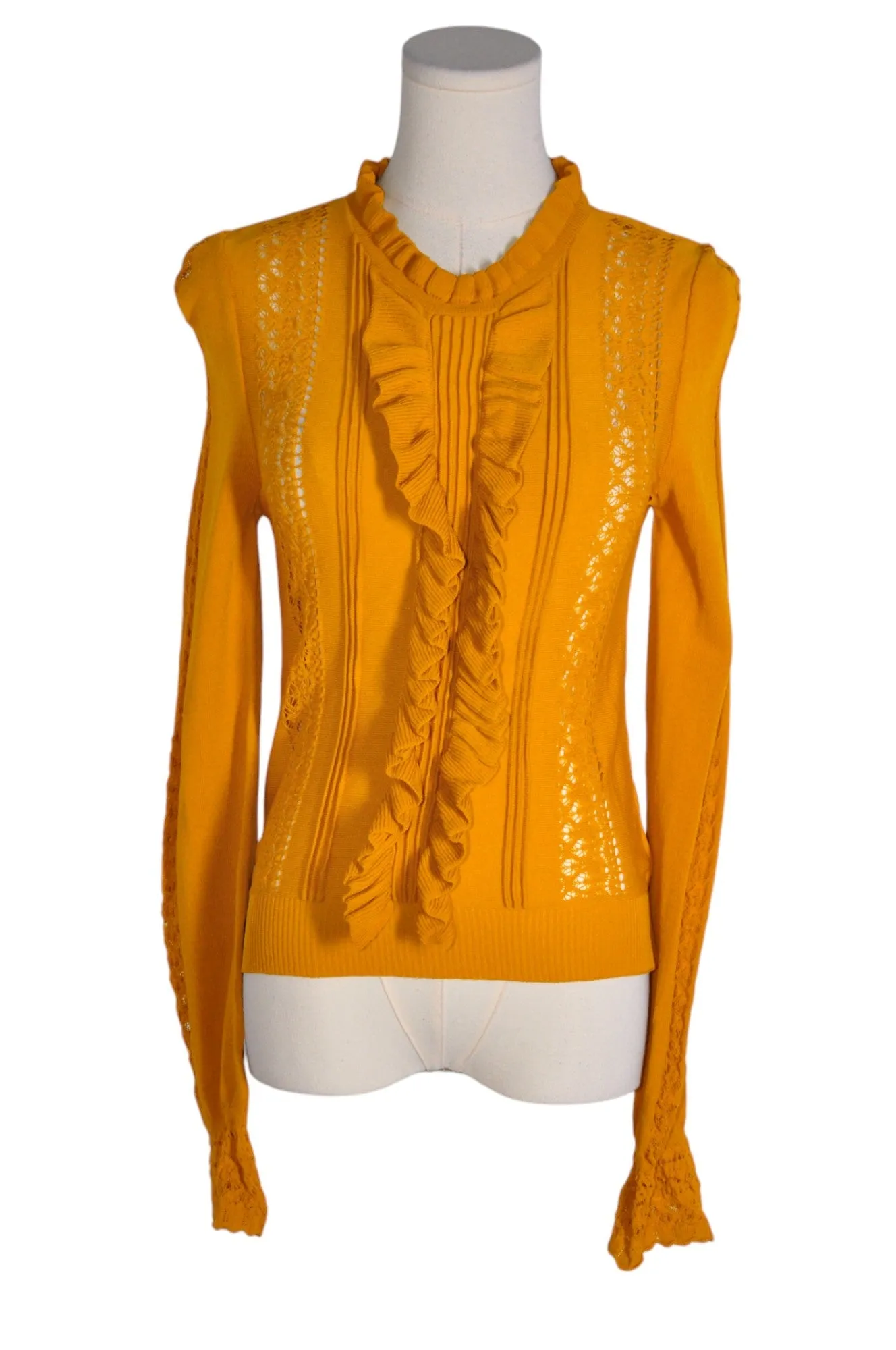 ZARA Women Sweaters Regular fit in Yellow - S