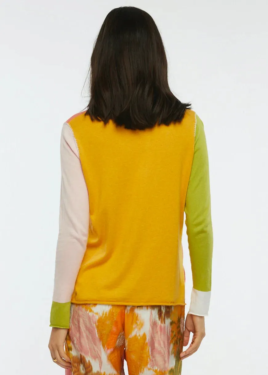 ZP6437u Colour Block Sweater